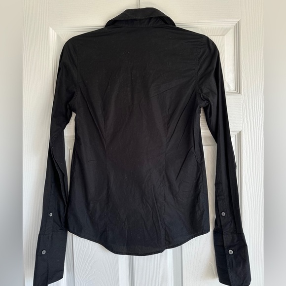 Burberry Classic Black/Nova Check Button-up Cotton Shirt - Picture 2 of 7